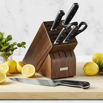 Wusthof Classic Seven Piece Knife Block Set