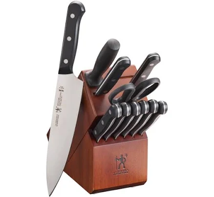 HENCKELS CUTLERY Solution 12-Piece Knife Block Set