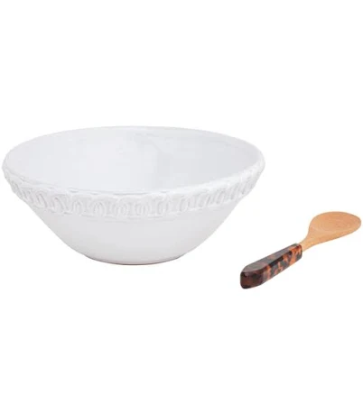 Mud Pie Ceramic Serving Bowl Set