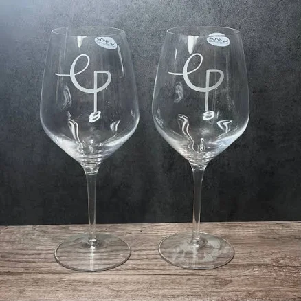 Buy Engraved Crystal Cabernet/Merlot Wine Glass - 23oz | Quality Glass Engraving Gift Set of (4) Four Glasses