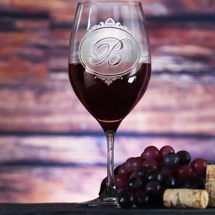 Personalized Ravenscroft Lead-Free Wine Glasses