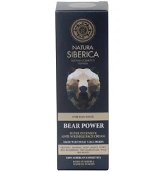 Natura Siberica El Poder del Oso Crema Facial Antiarrugas 50ml
