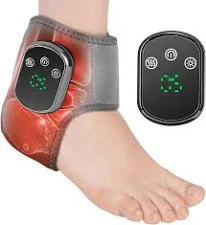 Masajeador eléctrico de pies con calor para la relajación y el cuidado de tobillos y articulaciones