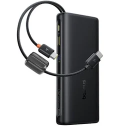 Powerbank 145W 25000mAh Schnellladen USB-C Externe Akku für Laptop iPhone. Baseus