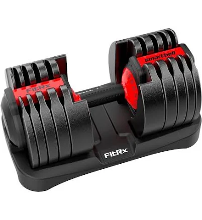 Fitrx SmartBell XL 90lb Adjustable Dumbbell Set with Quick-Select Weights for Home Gym