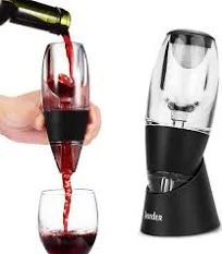 Aireador de Vino Tinto con Base para Vino Tinto