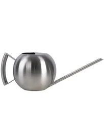 Esschert Design Arrosoir Design rond en Acier Inoxydable