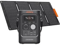 Jackery Explorer 300D Tragbare Powerstation mit 40W Solarpanel 288Wh LFP-Batterie