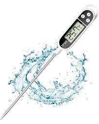 Thermomètre de cuisine universel digital Précision de la sonde alimentaire à 0,1°c avec de longues sondes