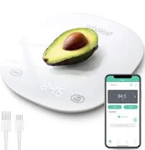 Balance de cuisine numérique Arboleaf avec application Bluetooth compteur de calories