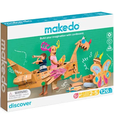 Makedo Discover Kit Cardboard Construction