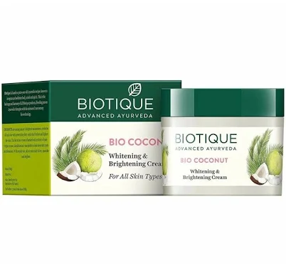 Biotique питательный осветляющий Крем для лица Био Кокос