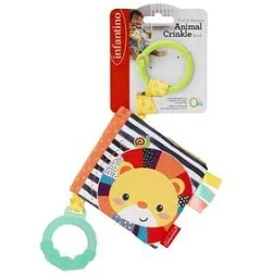 INFANTINO - Libro de tela Link & Squeak Crinkle