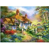 Puzzle Castorland Forrest cottage 3000 piezas Hada