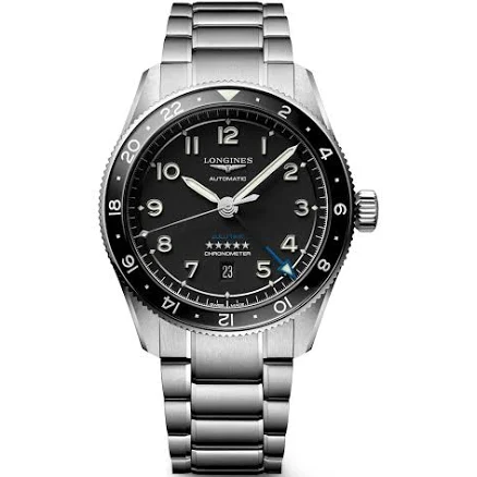 Longines Men's Spirit Zulu Time Automatic Chronometer Watch