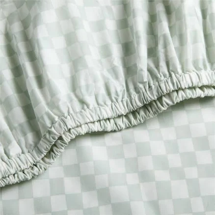 Venice 100% Organic Cotton Baby Crib Fitted Sheet by Leanne Ford