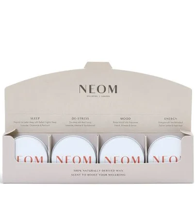 NEOM Mini Candle Scent Discovery Set