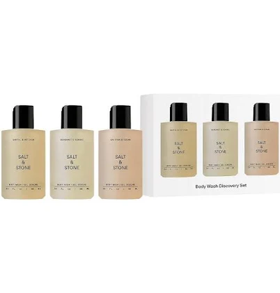 Salt & Stone Mini Body Wash Discovery Gift Set