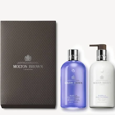 Molton Brown Bluebell & Wild Strawberry Body Care Duo Gift Set