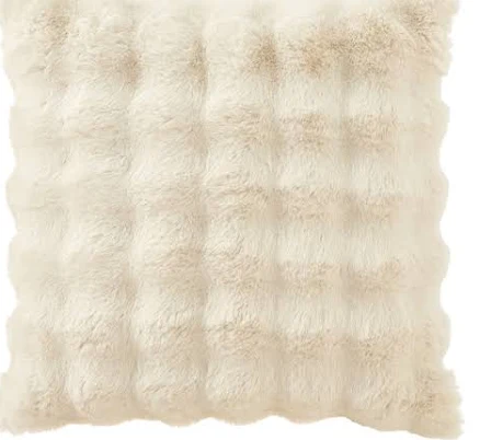 Better Homes & Garden 22" x 22" Bubble Fur Decorative Throw Pillow