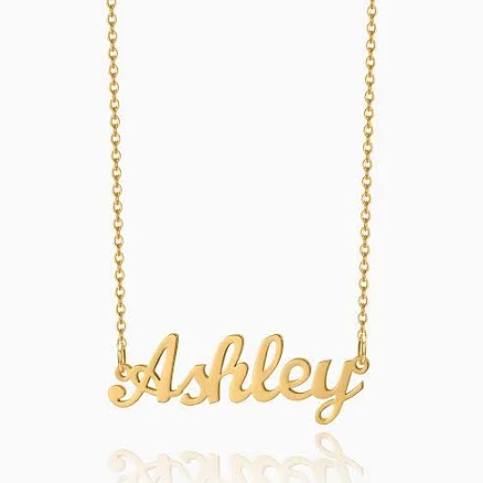 DORADO Custom Name Necklace Gold