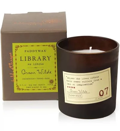 PADDYWAX Средняя свеча в стекле