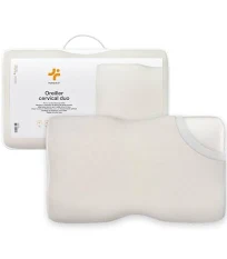 Almohada de Espuma con Memoria Dúo Ergonómica y Cervical Dos Alturas Diferentes