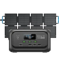 BLUETTI Elite 10 Mini Station Électrique Elite 10 + 100W
