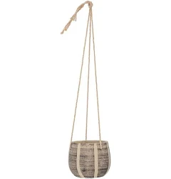 Bloomingville Cache-Pot suspendu grès Madi