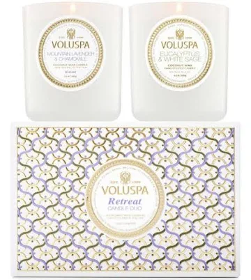 Maison Retreat Classic Candle Duo Gift Set