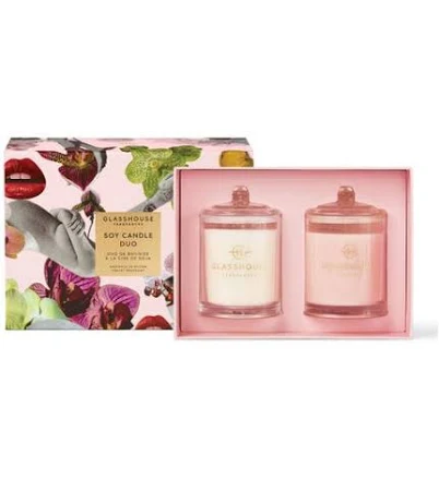 Glasshouse Radiance In Bloom Candle Duo