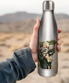 Botella de agua personalizada