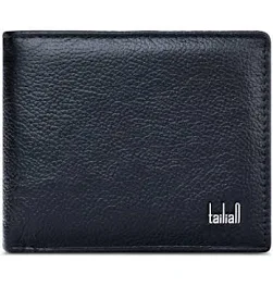 Mon Porte-Cartes Portefeuille classique en cuir véritable lisse