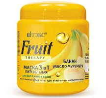Витэкс Fruit Therapy Маска питательная 3 в 1 для всех типов волос Банан